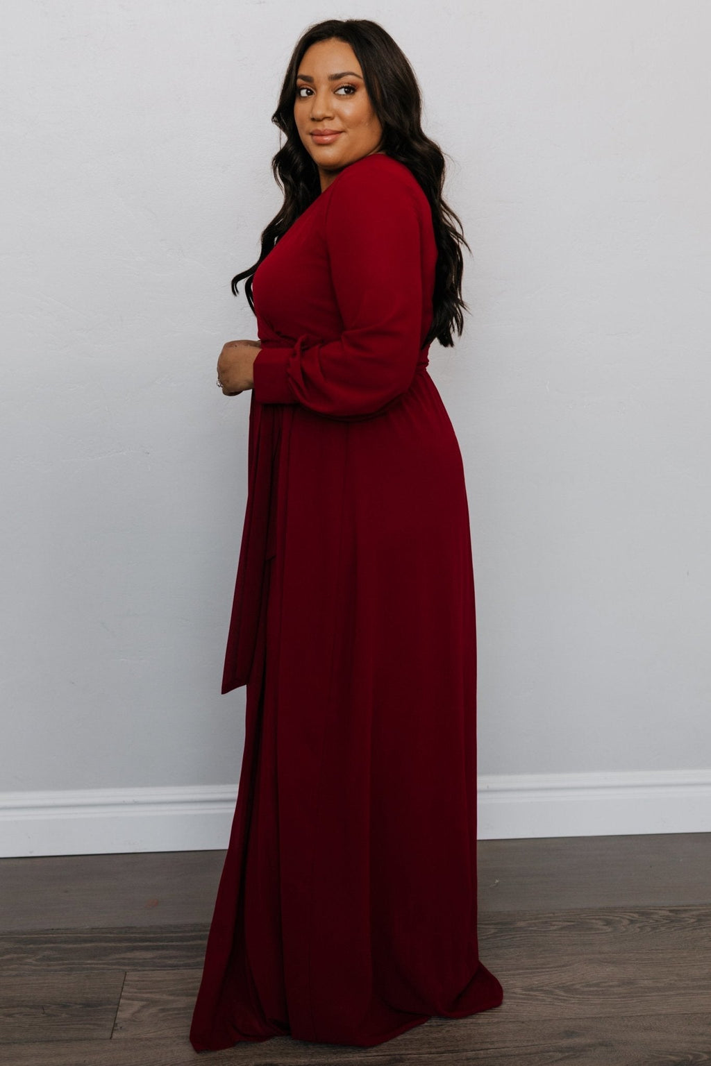 Lydia Maxi Dress | Burgundy